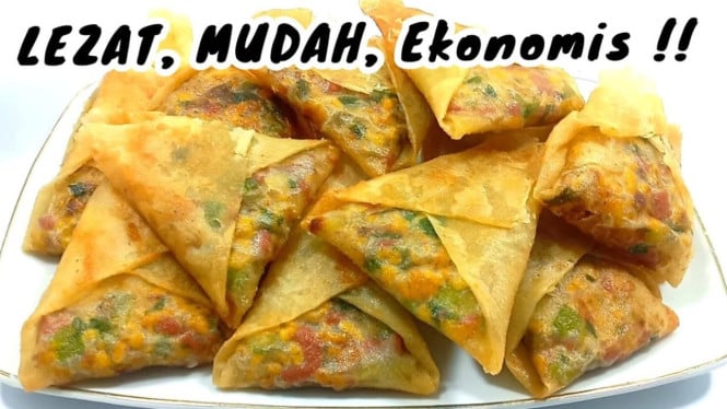 Lumpia Isi Telur Sosis