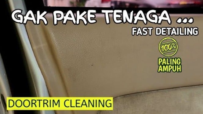 Cara membersihkan interior mobil