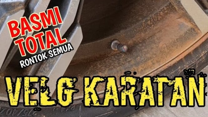 Cara membersihkan velg