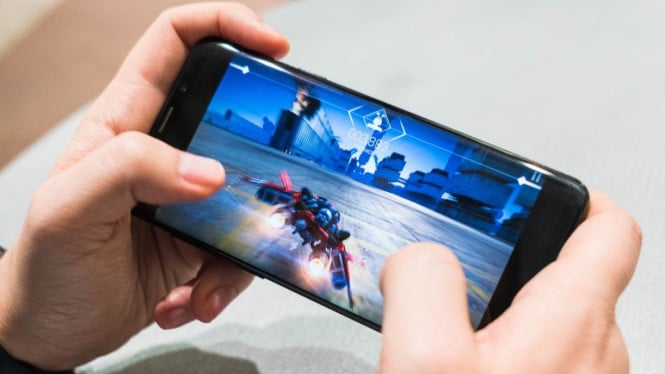Ilustrasi Gaming Mobile