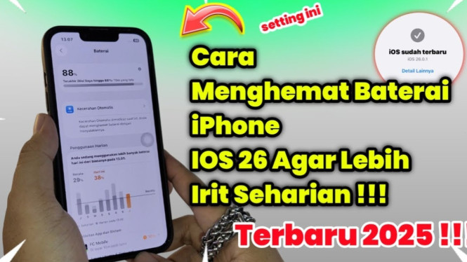 Cara hemat baterai