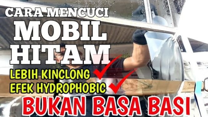 Cara mencuci mobil