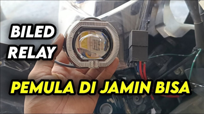 Mau Memasang Biled Pakai Relay Tapi Bingung Sambungan Kabelnya? Ikuti ...
