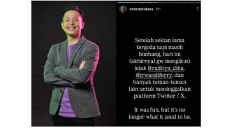 Berkaca dari Kasus Ernest yang Tutup Akun, Perubahan Karakter Platform X Sejak Diambil Alih Elon Musk jadi Sorotan