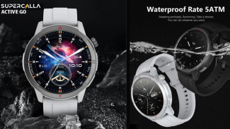 Smartwatch Standar Militer Tapi Harganya Murah, Review Supercalla Active Go