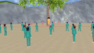 Bikin Arena Squid Game Makin Menantang di Sakura School Simulator, Ini Trik Kreatifnya!