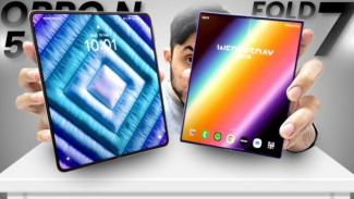 Samsung Galaxy Z Fold7 vs OPPO Find N5, Mana yang Paling Tipis?