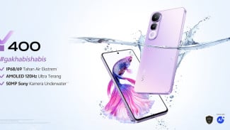 Vivo Y400 Segera Rilis di Indonesia, Tahan Air Panas dan Debu Ekstrem hingga Cocok Buat Rafting