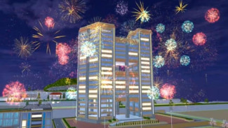 Cara Membangun Rumah Mewah 10 Lantai di Sakura School Simulator