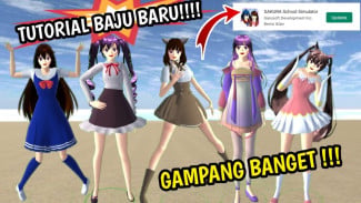 Rahasia Dapat Baju Baru di Sakura School Simulator, Triknya Ternyata Mudah dan Banyak Pemain Belum Tahu