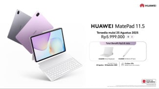 Fleksibel untuk Belajar, Bekerja, dan Berkarya, HUAWEI MatePad 11.5” Tablet Entry-Level Lebih dari Sekadar Laptop