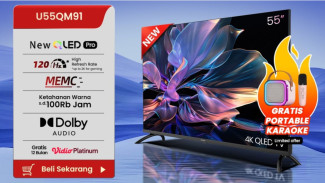 Jangan Tergiur TV Mahal, Changhong U55QM91 55 Inci Cuma 5 Jutaan Tapi Fiturnya Setara Premium