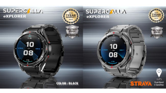 Review Supercala Explorer, Smartwatch Ekonomis dengan Fitur GPS, Kompas dan Barometer hingga Altimeter