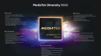 MediaTek Dimensity 9500 Resmi Meluncur, Chipset MediaTek Paling Canggih 2025 dengan AI Ganas dan Hemat Daya