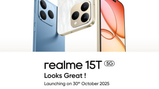 Realme 15T 5G Tampil Perdana di Indonesia 30 Oktober 2025