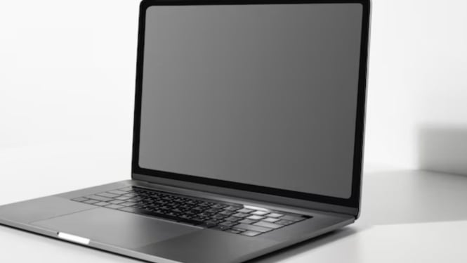 Ilustrasi laptop