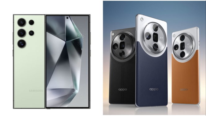 Samsung Galaxy S24 Ultra vs Oppo Find X7 Ultra