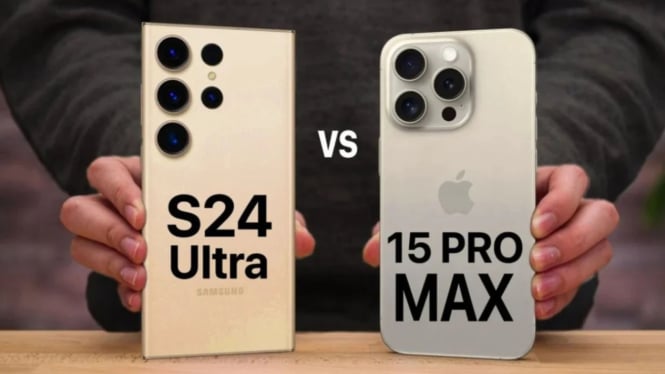 iPhone 15 Pro Max vs Samsung Galaxy S24 Ultra