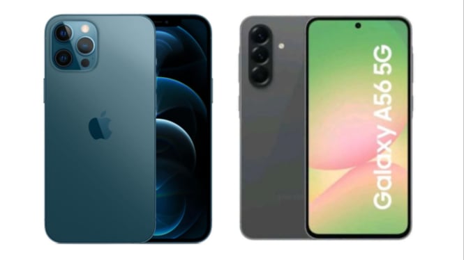 iPhone 12 Pro Max vs Samsung A56 5G
