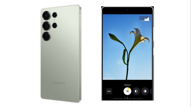 Ilustrasi AI Kamera di Samsung Galaxy S25 Ultra