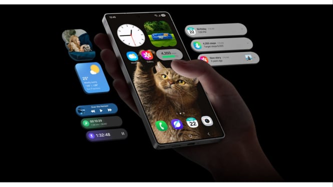 Layar Samsung Galaxy S25 Ultra/ilustrasi layar HP