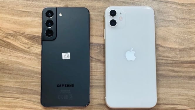 iPhone 11 vs Samsung Galaxy S22 5G
