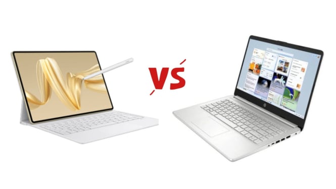 Tablet vs laptop