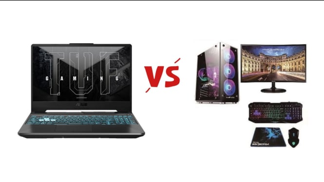 Laptop gaming vs rakit pc