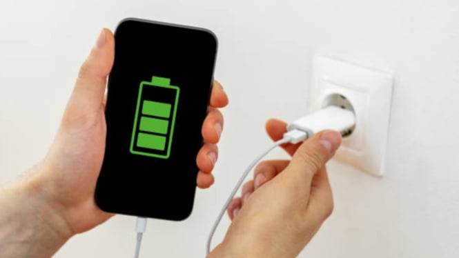 Ilustrasi Charger iPhone