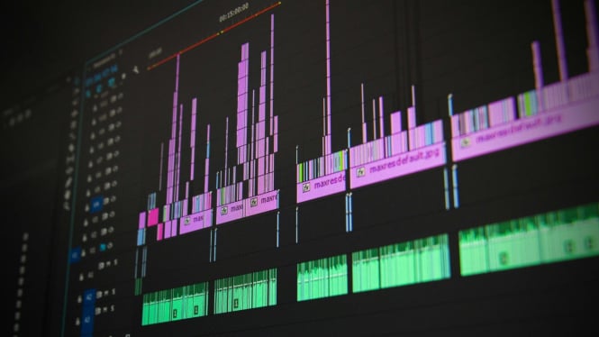 Ilustrasi editing video