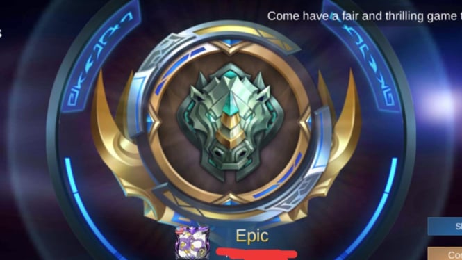 Rank Epic Mobile Legends
