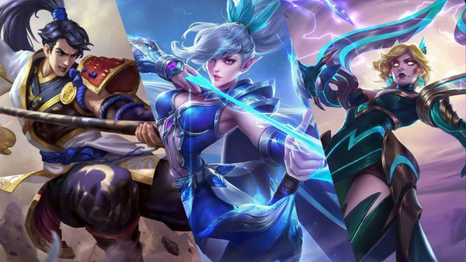 Hero Mobile Legends, Zilong, Miya dan Eudora