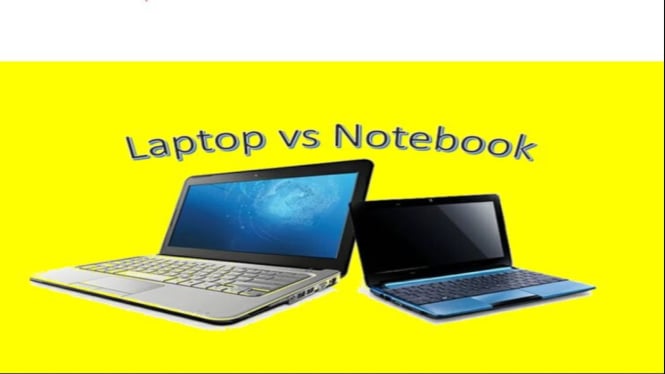 Ilustrasi Laptop dan Notebook