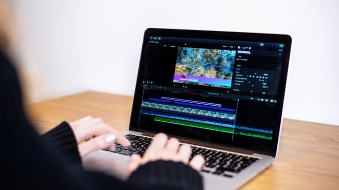 Ilustrasi editing video