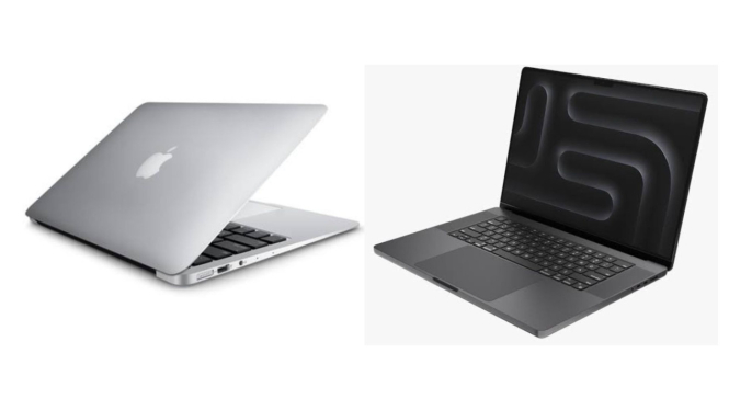 Ilustrasi macbook