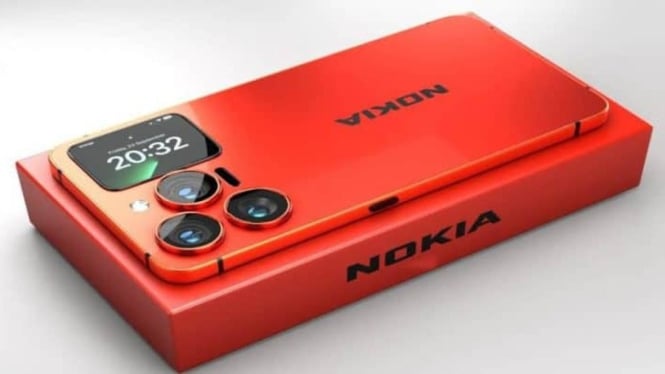 ilustrasi Nokia Lumia Max 5G