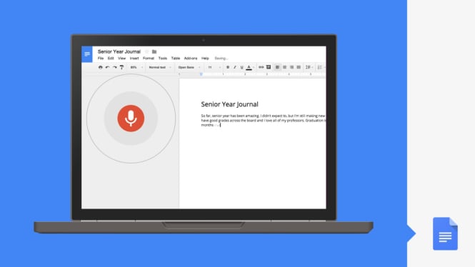 Ilustrasi Voice Typing