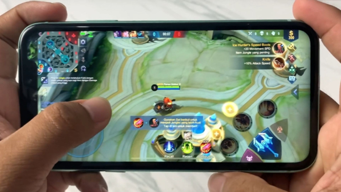 Main game Mobile Legends di iPhone 11