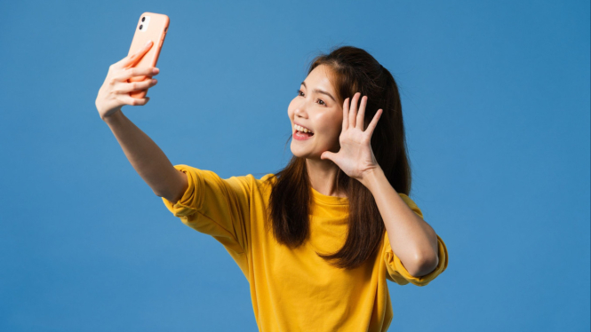 Selfie/kamera HP selfie/foto