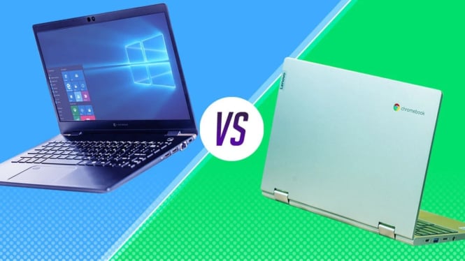 Laptop Chromebook vs Laptop Biasa