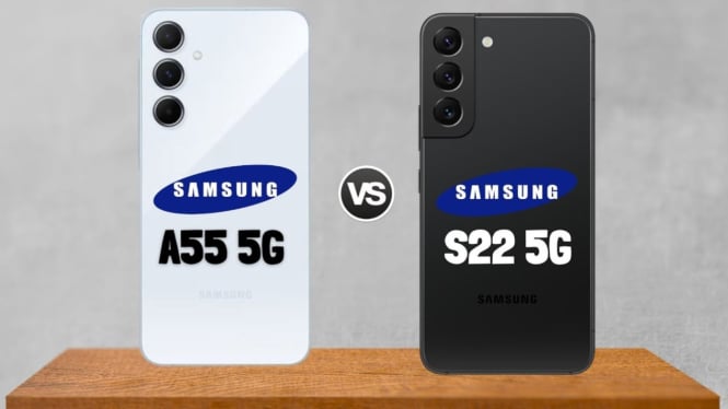 Samsung Galaxy S22 vs Galaxy A55