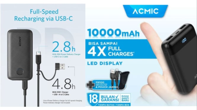 Rekomendasi Power Bank Fast Charging dan Aman untuk Penerbangan