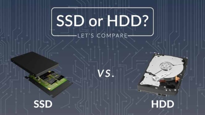 SSD dan HDD