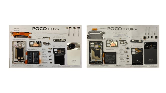 Poco F7 Ultra dan Poco F7 Pro.
