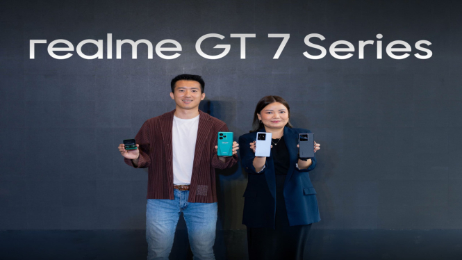 Peluncuran Realme GT 7 Series.