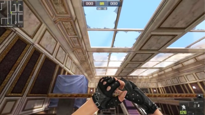 Melempar Granat di Point Blank