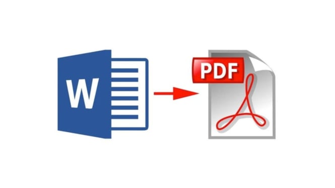 Ilustrasi word ke pdf