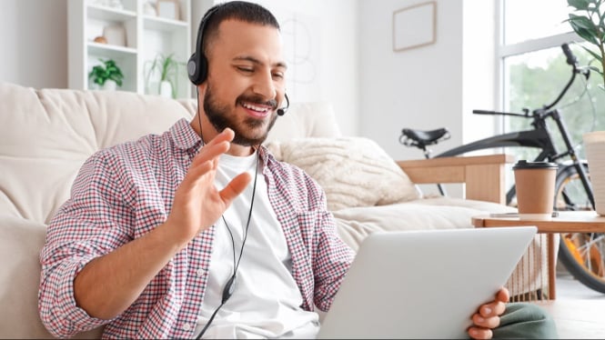 Ilustrasi Video Call