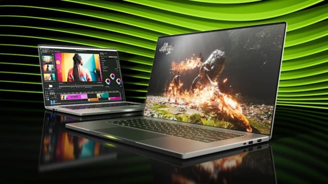 Ilustrasi laptop