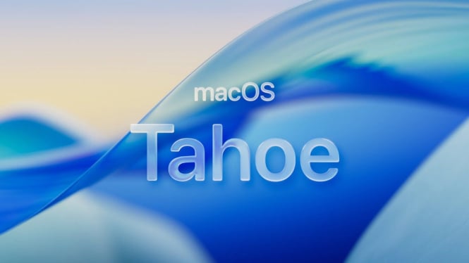 MacOS Tahoe.